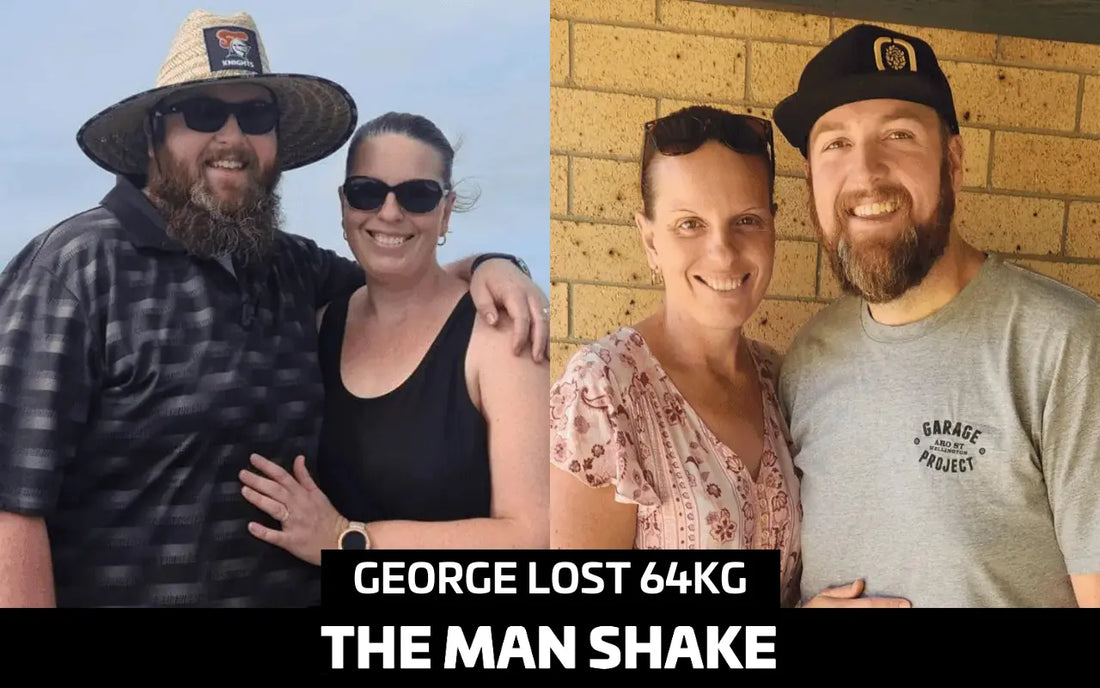 George started shaking with his wife and lost 64kgs!