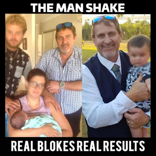 Glen became a man with a plan after seeing pictures of himself.