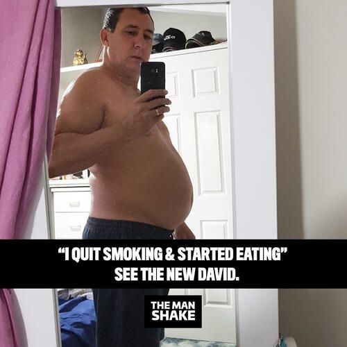 One look from his wife and David knew he had to do something.