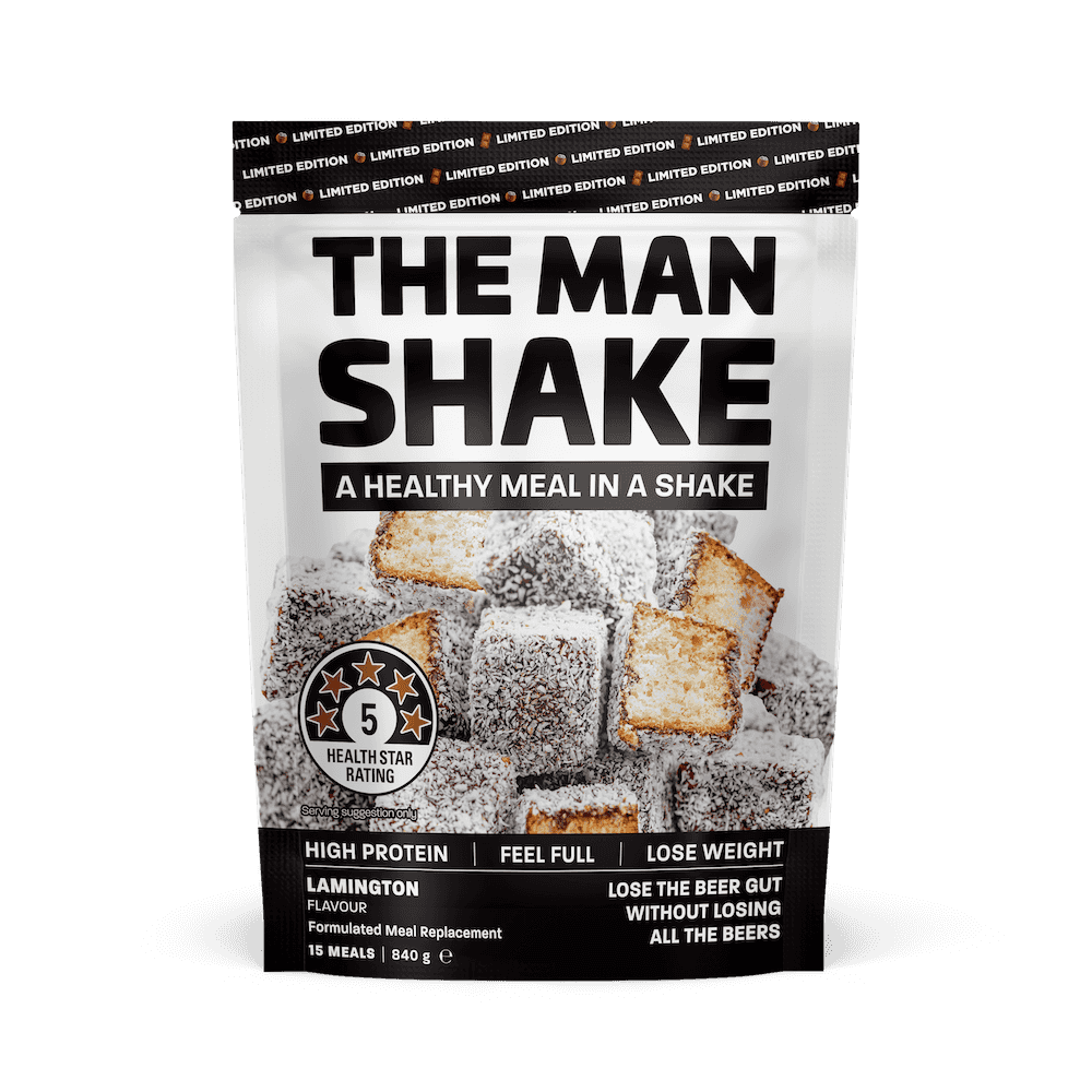 The Man Shake Lamington