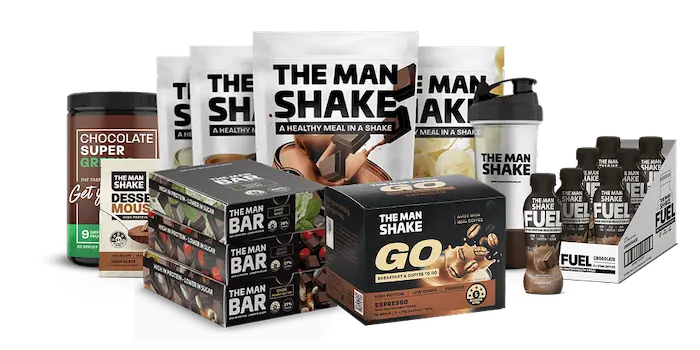 Meal Replacement Shakes for Men in Australia | The Man Shake
