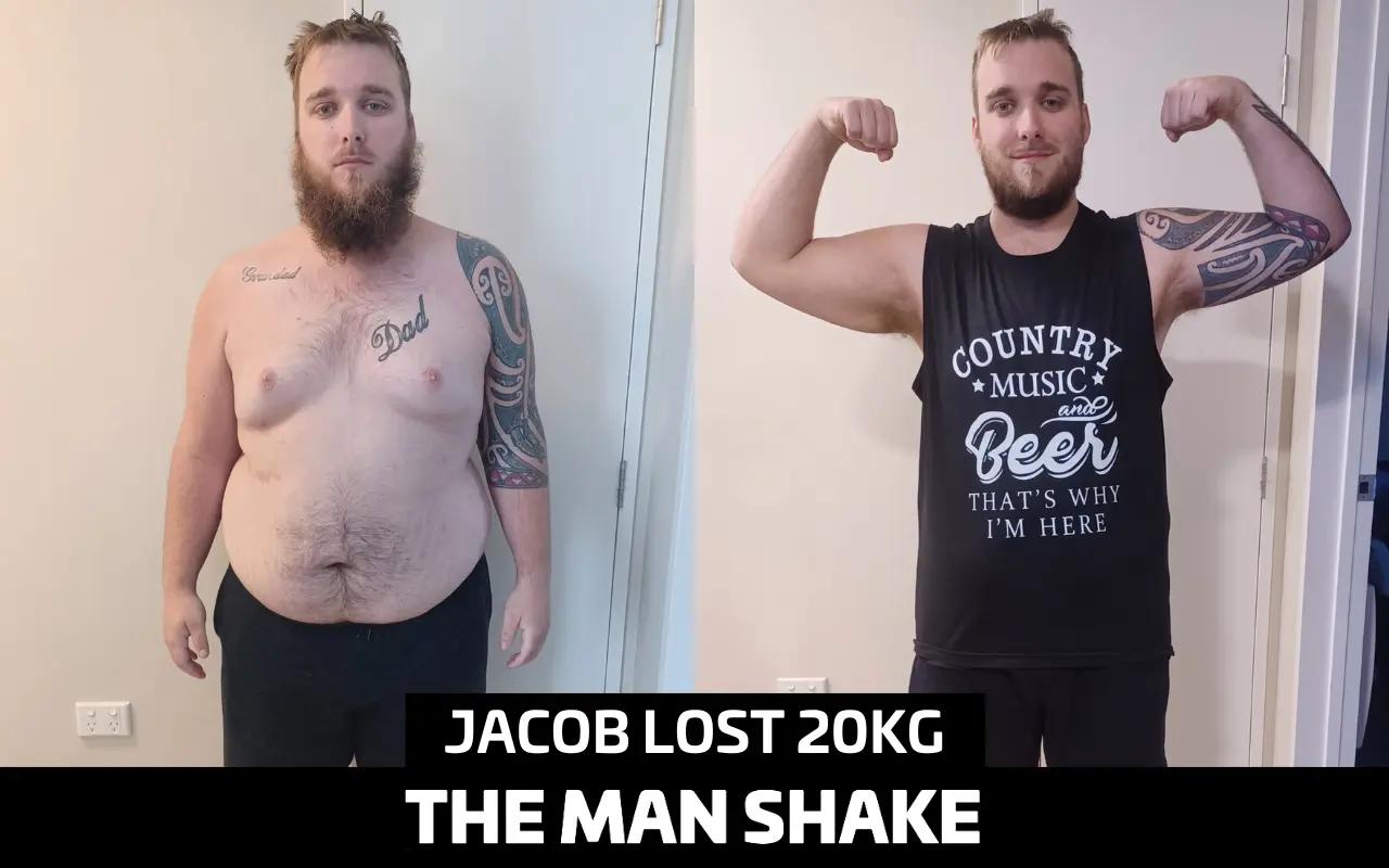 Jacob Lost 20kg Without Stepping Foot In A Gym