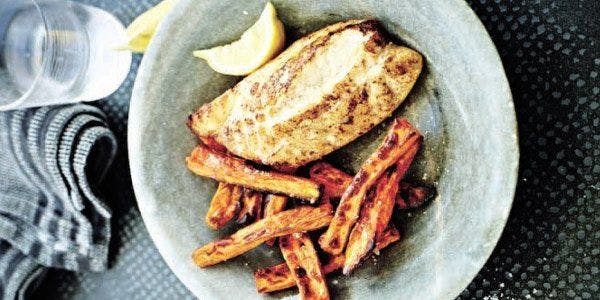 Fish & Sweet Potato Chips