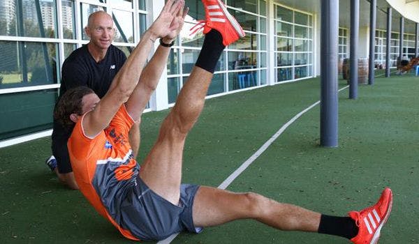 AFL star tackles health & fitness with Adam