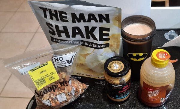 The 'You Gotta Be Nuts' Man Shake