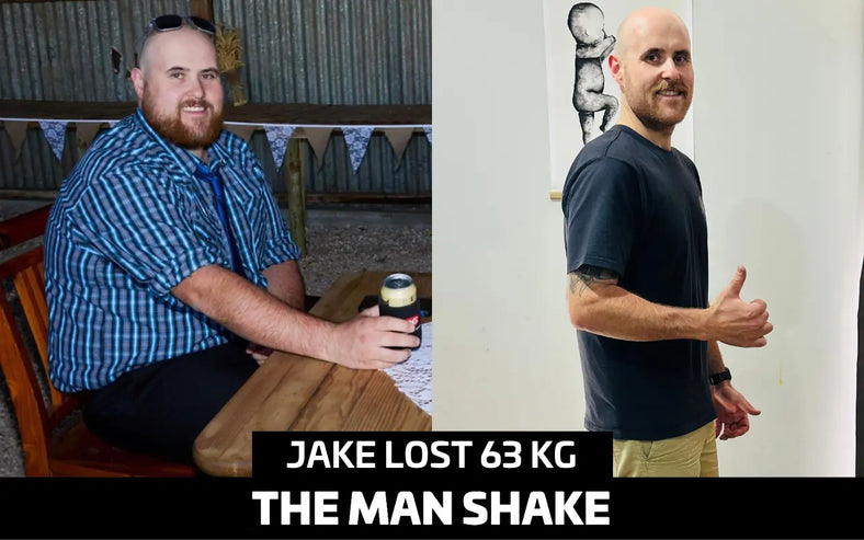 Jake lost 63kg in 10 months using The Fast Weight Loss Pack — before & after
