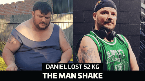 Daniel lost 52kg for his family