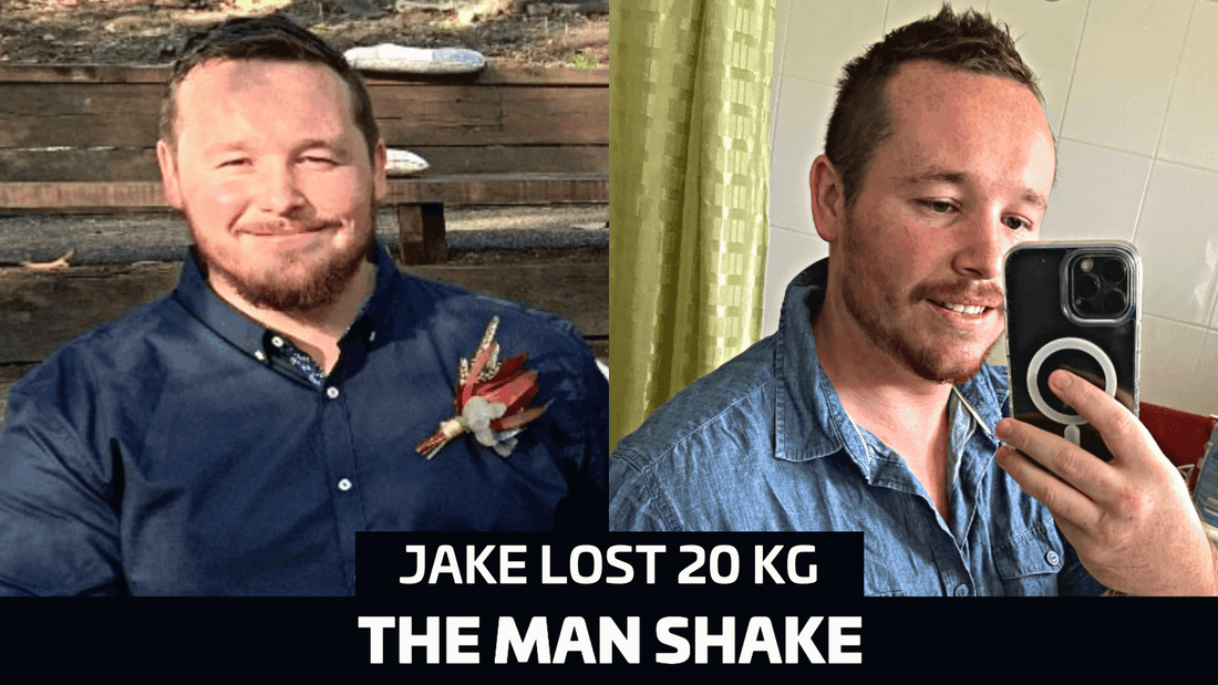 Jake lost 20kg and is not looking back