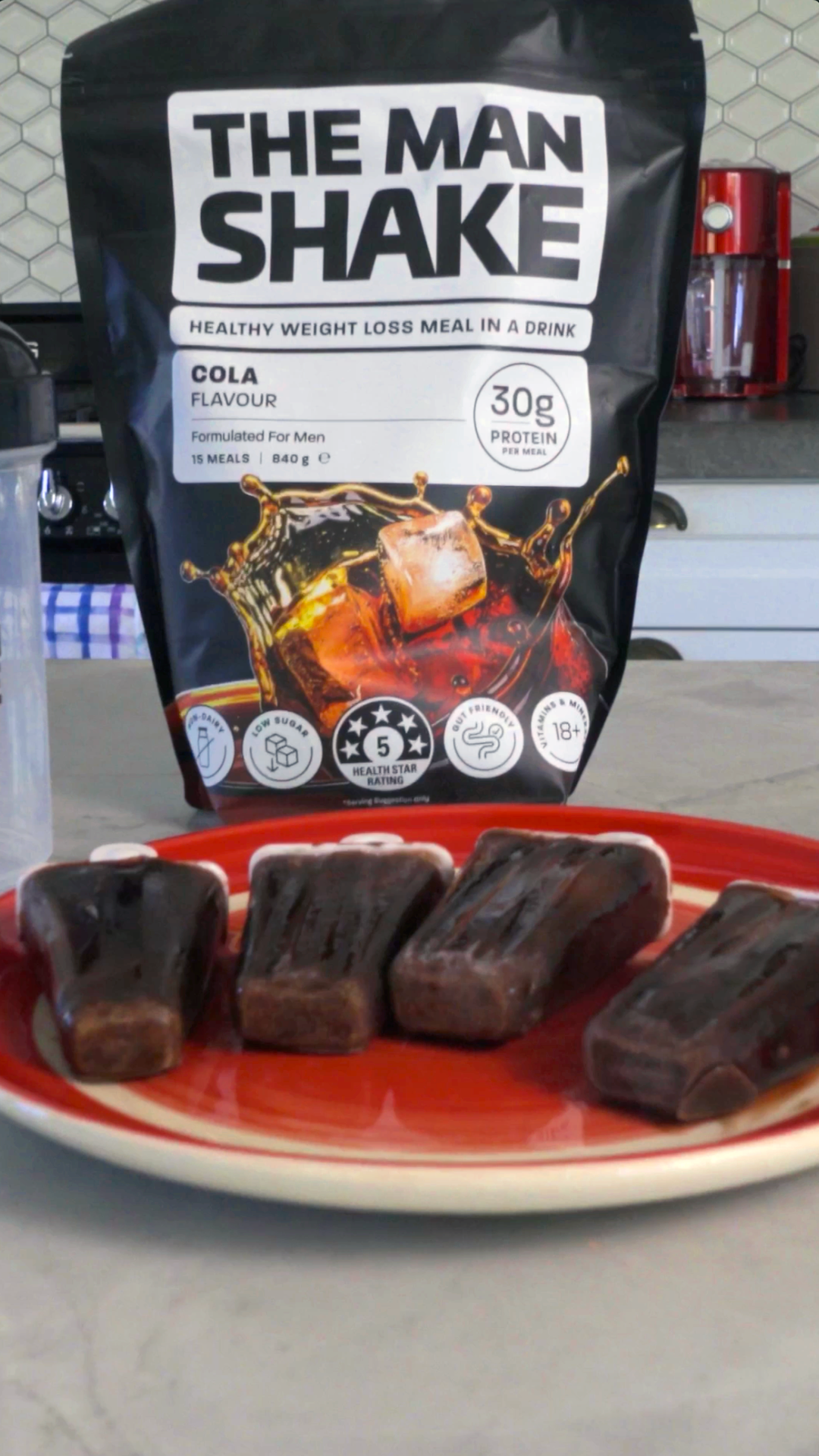 Strong Man Cola Man Shake Cola Icy Pole – The Man Shake