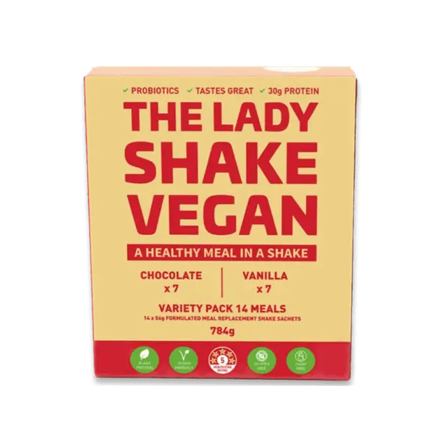 The Lady Shake Vegan Variety 14 Pack