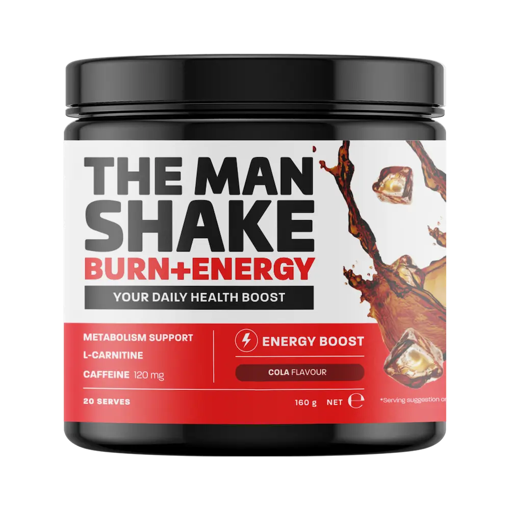 The Man Shake Burn + Energy Raspberry