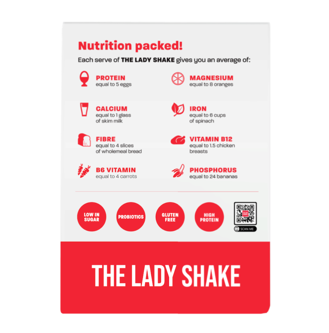 The Lady Shake Favourites Variety 8 Pack
