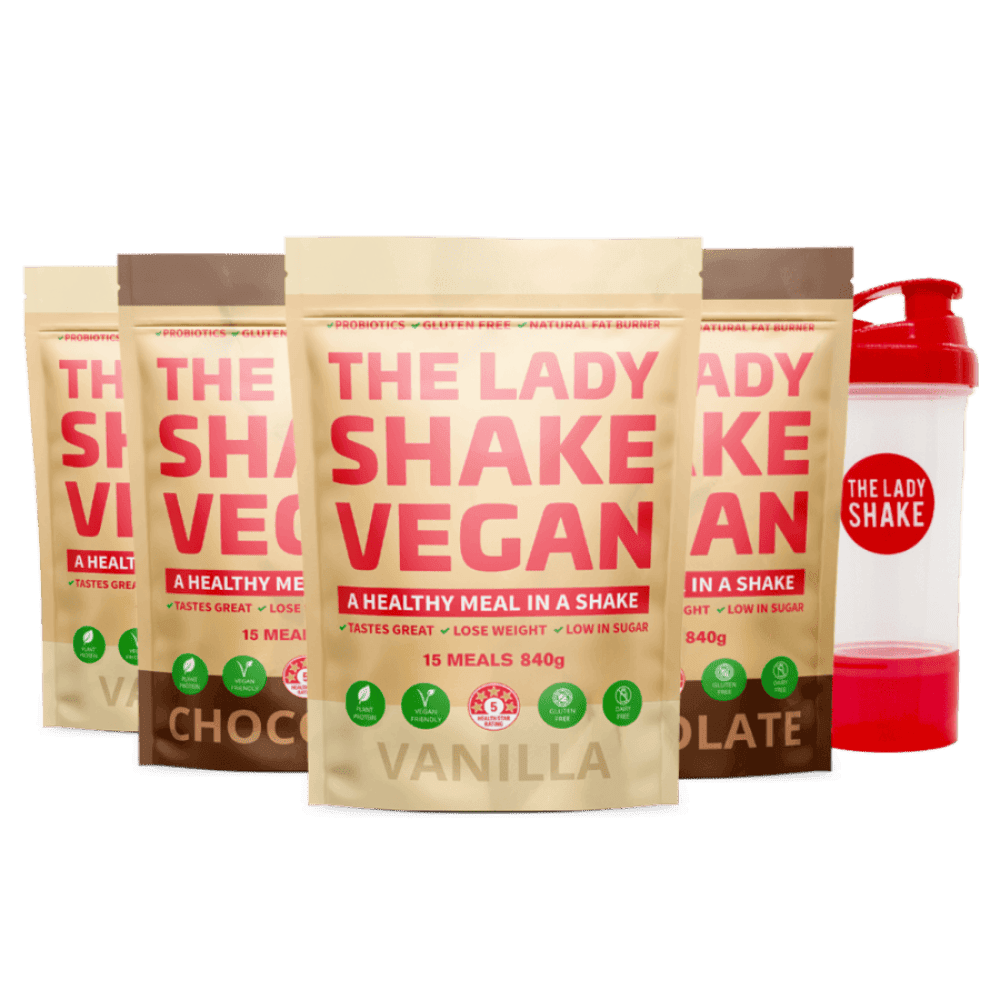 The Lady Shake Vegan with Shaker Buy 3 Get 1 Free | The Lady Shake